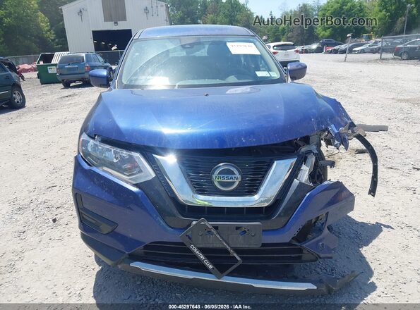 JN8AT2MV2KW376037 2019 NISSAN ROGUE Blue Front view