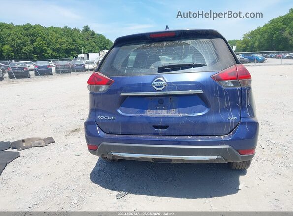 JN8AT2MV2KW376037 2019 NISSAN ROGUE Blue 