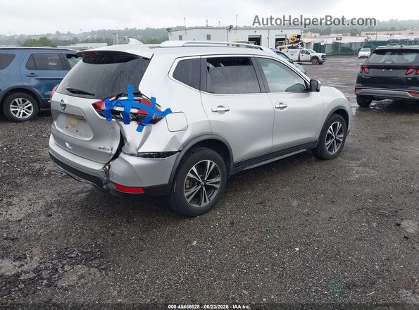 JN8AT2MV2KW384400 2019 NISSAN ROGUE Silver Trasero derecho