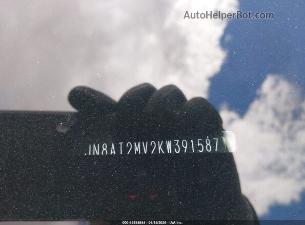 JN8AT2MV2KW391587 2019 NISSAN ROGUE Черный Вид подкапотного пространства