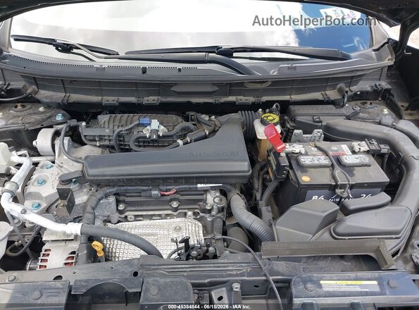 JN8AT2MV2KW391587 2019 NISSAN ROGUE Черный Вид сзади