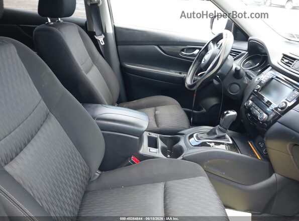 JN8AT2MV2KW391587 2019 NISSAN ROGUE Черный Вид салона спереди