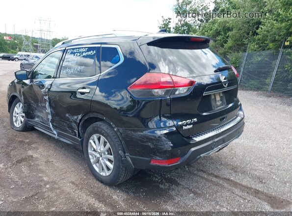JN8AT2MV2KW391587 2019 NISSAN ROGUE Черный Задняя левая четверть
