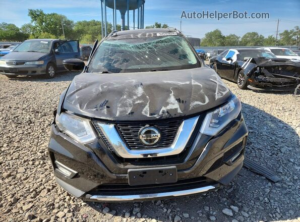 JN8AT2MV2LW113807 2020 NISSAN ROGUE Black Widok z przodu