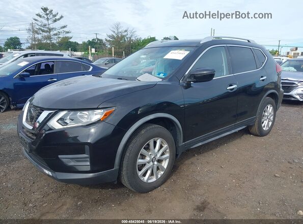 JN8AT2MV2LW117209 2020 NISSAN ROGUE Black Vista tres cuartos delantera izquierda