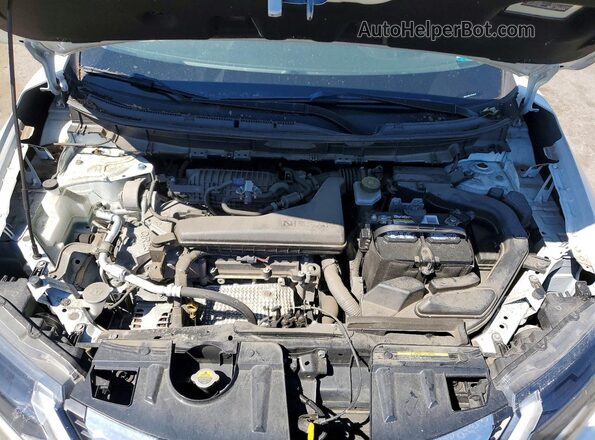 JN8AT2MV2LW136519 2020 NISSAN ROGUE White Vista del compartimento del motor