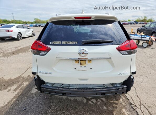 JN8AT2MV2LW139274 2020 NISSAN ROGUE White უკანა ხედი