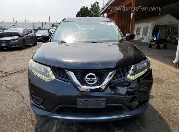 JN8AT2MV3GW141217 2016 NISSAN ROGUE Black Front view