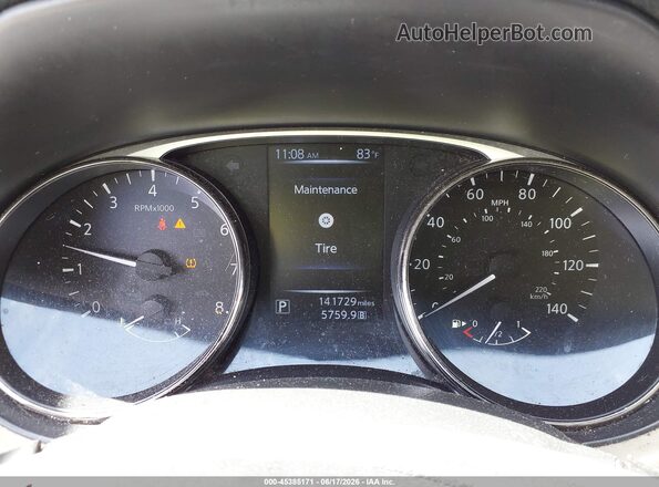 JN8AT2MV3GW150869 2016 NISSAN ROGUE Синий Вид задних сидений