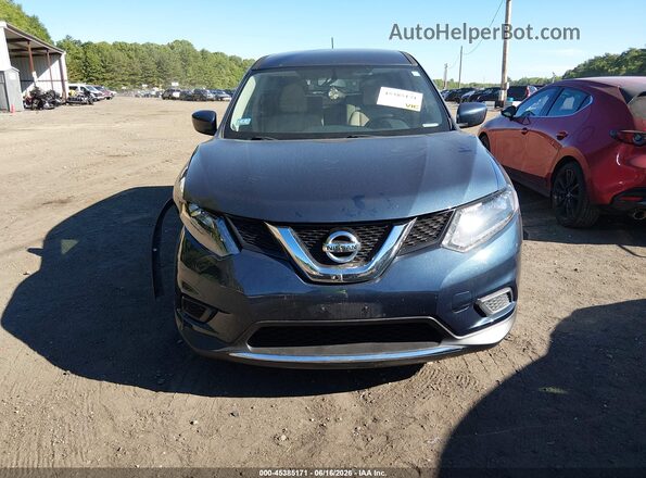 JN8AT2MV3GW150869 2016 NISSAN ROGUE Синий Вид щитка приборов