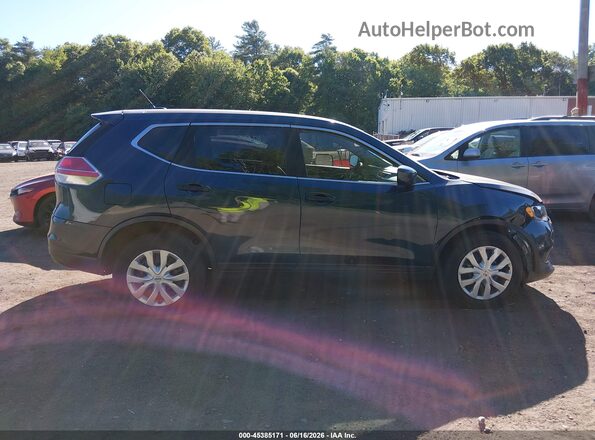 JN8AT2MV3GW150869 2016 NISSAN ROGUE Синий Вид задней части салона