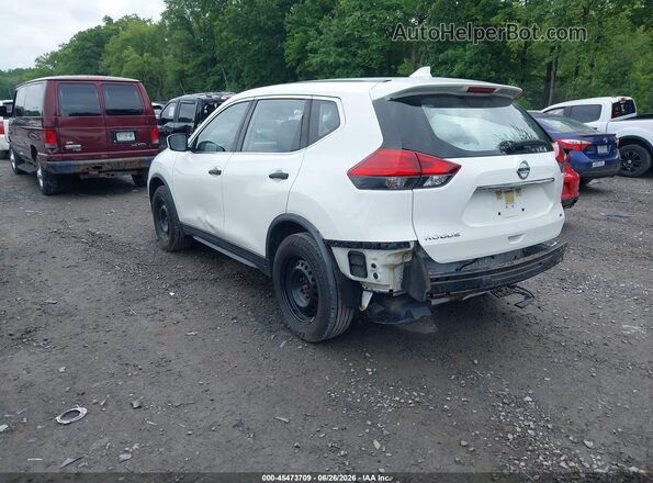 JN8AT2MV3HW013979 2017 NISSAN ROGUE White Rear left