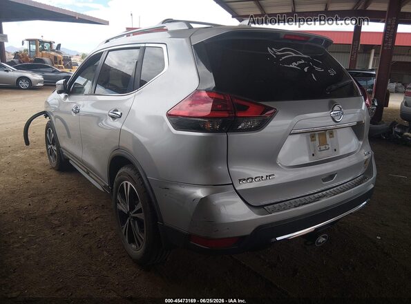 JN8AT2MV3HW014663 2017 NISSAN ROGUE Silver Tył lewy