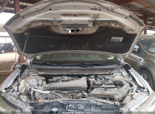JN8AT2MV3HW014663 2017 NISSAN ROGUE Silver Widok z tyłu