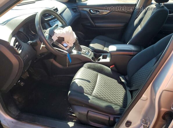 JN8AT2MV3HW250357 2017 NISSAN ROGUE Silver წინა სალონის ხედი