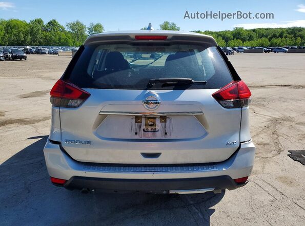 JN8AT2MV3HW250357 2017 NISSAN ROGUE Silver უკანა ხედი
