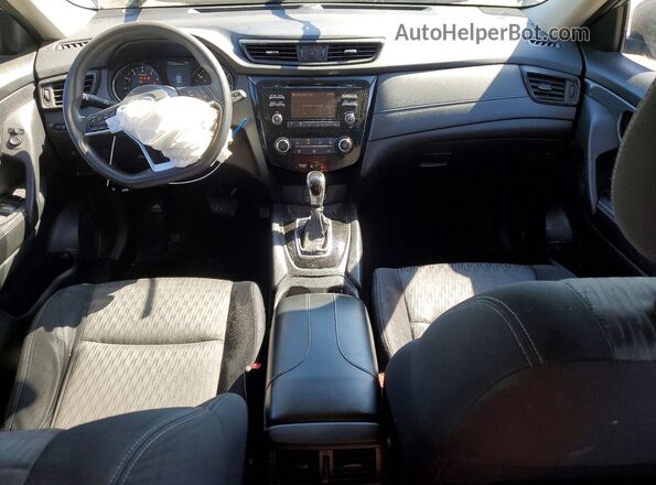 JN8AT2MV3HW250357 2017 NISSAN ROGUE Silver წინა პანელის ხედი