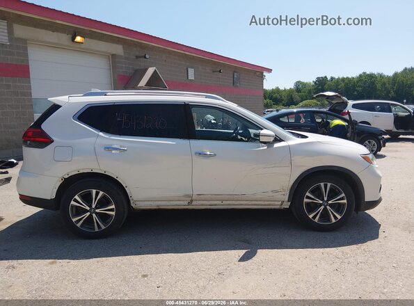 JN8AT2MV3HW269913 2017 NISSAN ROGUE Белый Панорамный вид салона 360°