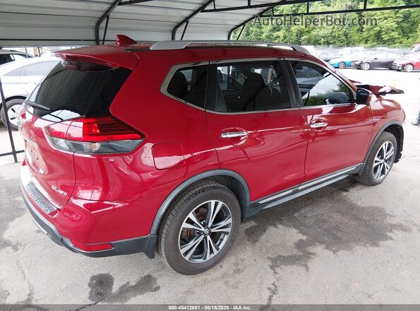 JN8AT2MV3HW284539 2017 NISSAN ROGUE Red Rear right