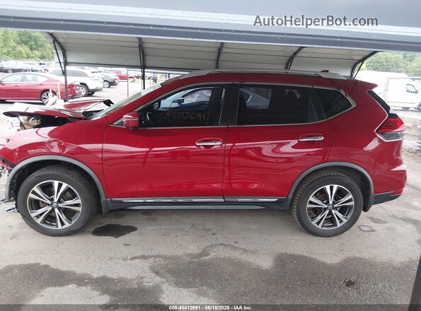 JN8AT2MV3HW284539 2017 NISSAN ROGUE Red 