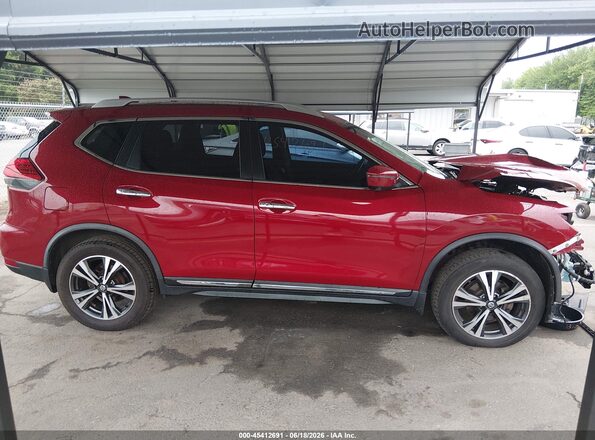 JN8AT2MV3HW284539 2017 NISSAN ROGUE Red 360 interior view