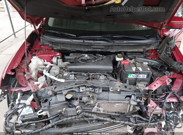 JN8AT2MV3HW284539 2017 NISSAN ROGUE Red Rear view