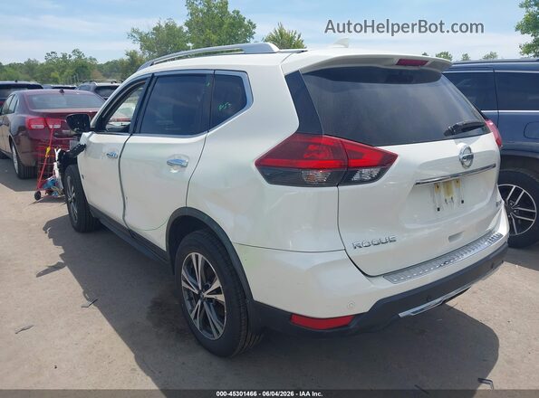 JN8AT2MV3KW387273 2019 NISSAN ROGUE White უკანა მარცხენა