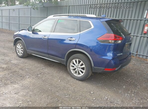 JN8AT2MV3LW107806 2020 NISSAN ROGUE Blue Tył lewy