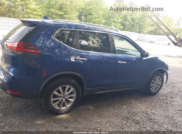 JN8AT2MV3LW107806 2020 NISSAN ROGUE Blue Widok wnętrza z tyłu