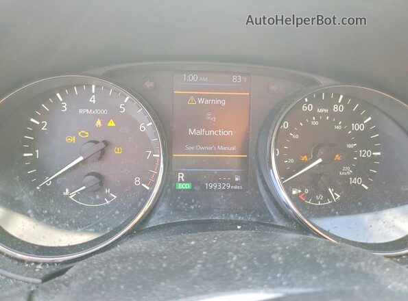 JN8AT2MV3LW108468 2020 NISSAN ROGUE Черный 