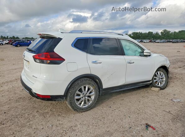 JN8AT2MV3LW139042 2020 NISSAN ROGUE Белый Задняя правая четверть