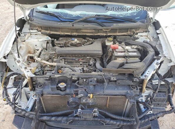 JN8AT2MV3LW139042 2020 NISSAN ROGUE Белый Вид подкапотного пространства