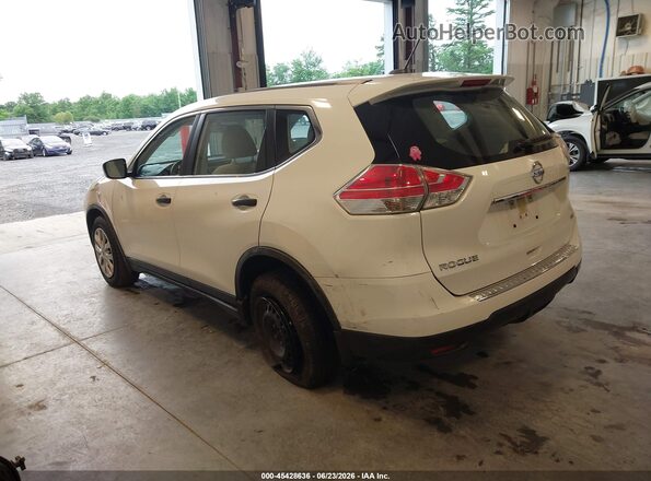 JN8AT2MV4GW147673 2016 NISSAN ROGUE White უკანა მარცხენა