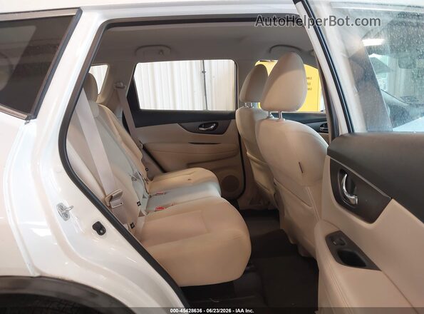 JN8AT2MV4GW147673 2016 NISSAN ROGUE White VIN კოდის სტიკერის ხედი