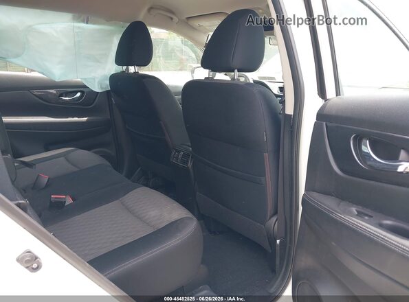 JN8AT2MV4HW013845 2017 NISSAN ROGUE White VIN კოდის სტიკერის ხედი