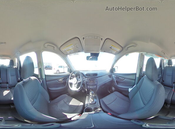 JN8AT2MV4KW388187 2019 NISSAN ROGUE Silver 360 interior view
