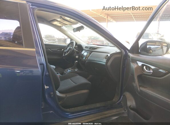 JN8AT2MV5HW004457 2017 NISSAN ROGUE Blue Սալոնի դիմացի տեսք