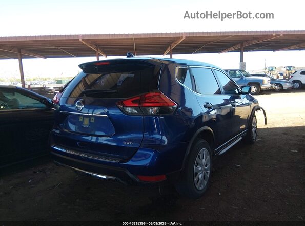 JN8AT2MV5HW004457 2017 NISSAN ROGUE Blue Հետևի աջ
