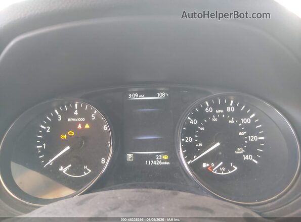 JN8AT2MV5HW004457 2017 NISSAN ROGUE Blue Հետևի նստատեղերի տեսք