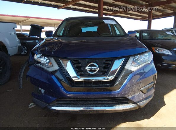 JN8AT2MV5HW004457 2017 NISSAN ROGUE Blue Սարքավորումների վահանակի տեսք
