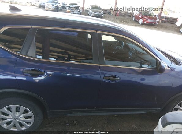 JN8AT2MV5HW004457 2017 NISSAN ROGUE Blue Սալոնի հետևի տեսք