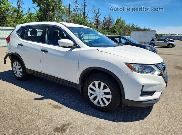JN8AT2MV5HW006077 2017 NISSAN ROGUE White Delantero derecho