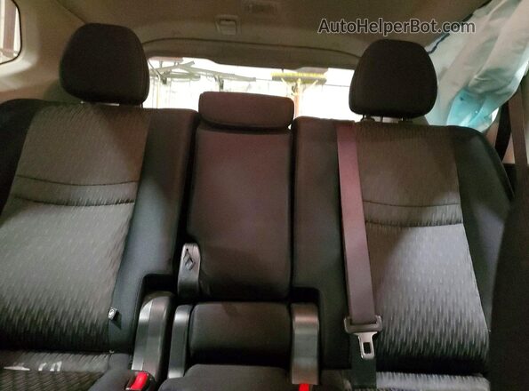 JN8AT2MV5HW020545 2017 NISSAN ROGUE Gray უკანა სავარძლების ხედი