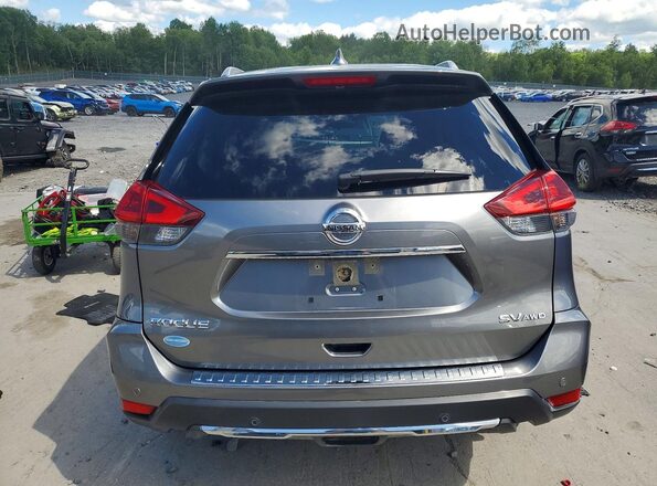 JN8AT2MV5LW121822 2020 NISSAN ROGUE Gray Widok z tyłu