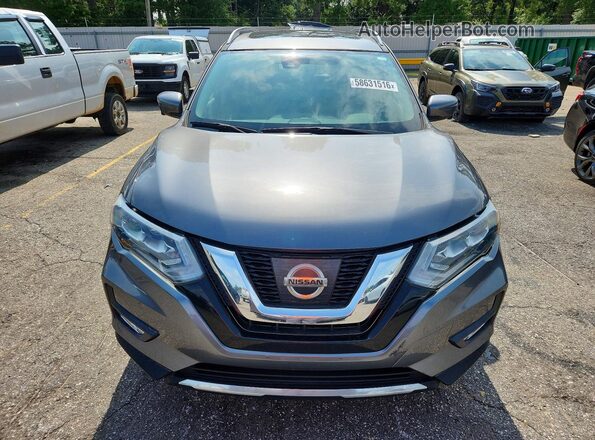 JN8AT2MV6HW281361 2017 NISSAN ROGUE Gray Front view
