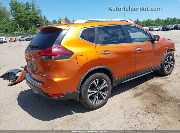 JN8AT2MV6KW370659 2019 NISSAN ROGUE Orange Tył prawy