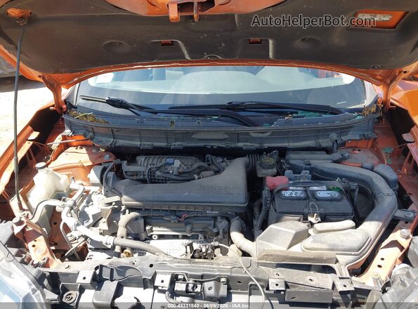 JN8AT2MV6KW370659 2019 NISSAN ROGUE Orange Widok z tyłu