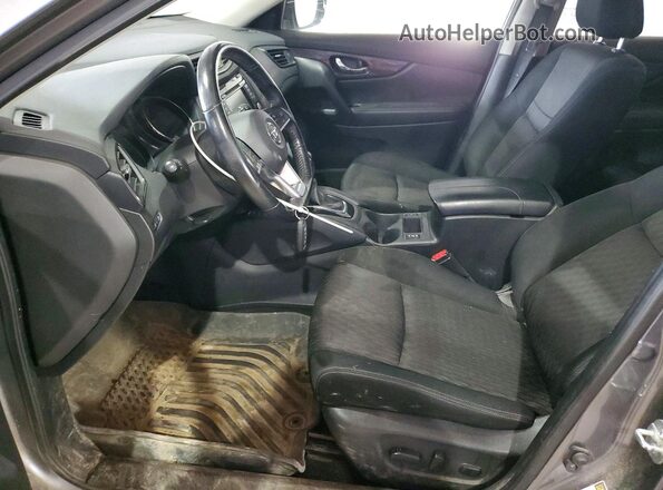 JN8AT2MV6KW371004 2019 NISSAN ROGUE Gray Вид салону спереду