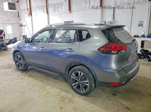 JN8AT2MV6KW371004 2019 NISSAN ROGUE Gray Задня ліва чверть