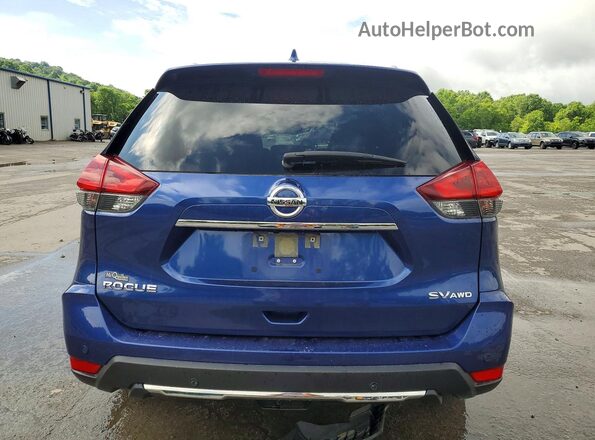 JN8AT2MV6LW108612 2020 NISSAN ROGUE Blue Հետևի տեսք